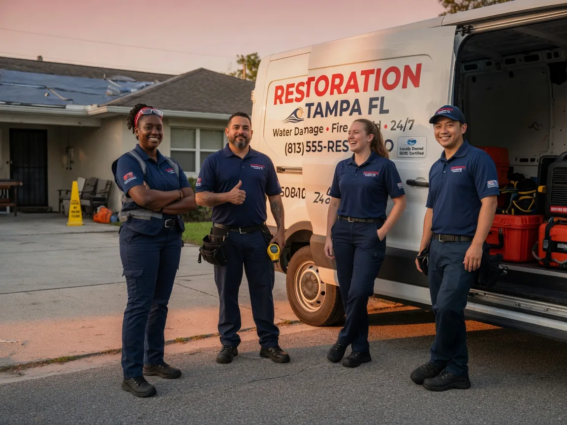 Water Damage Restoration company in Trinidad, TX